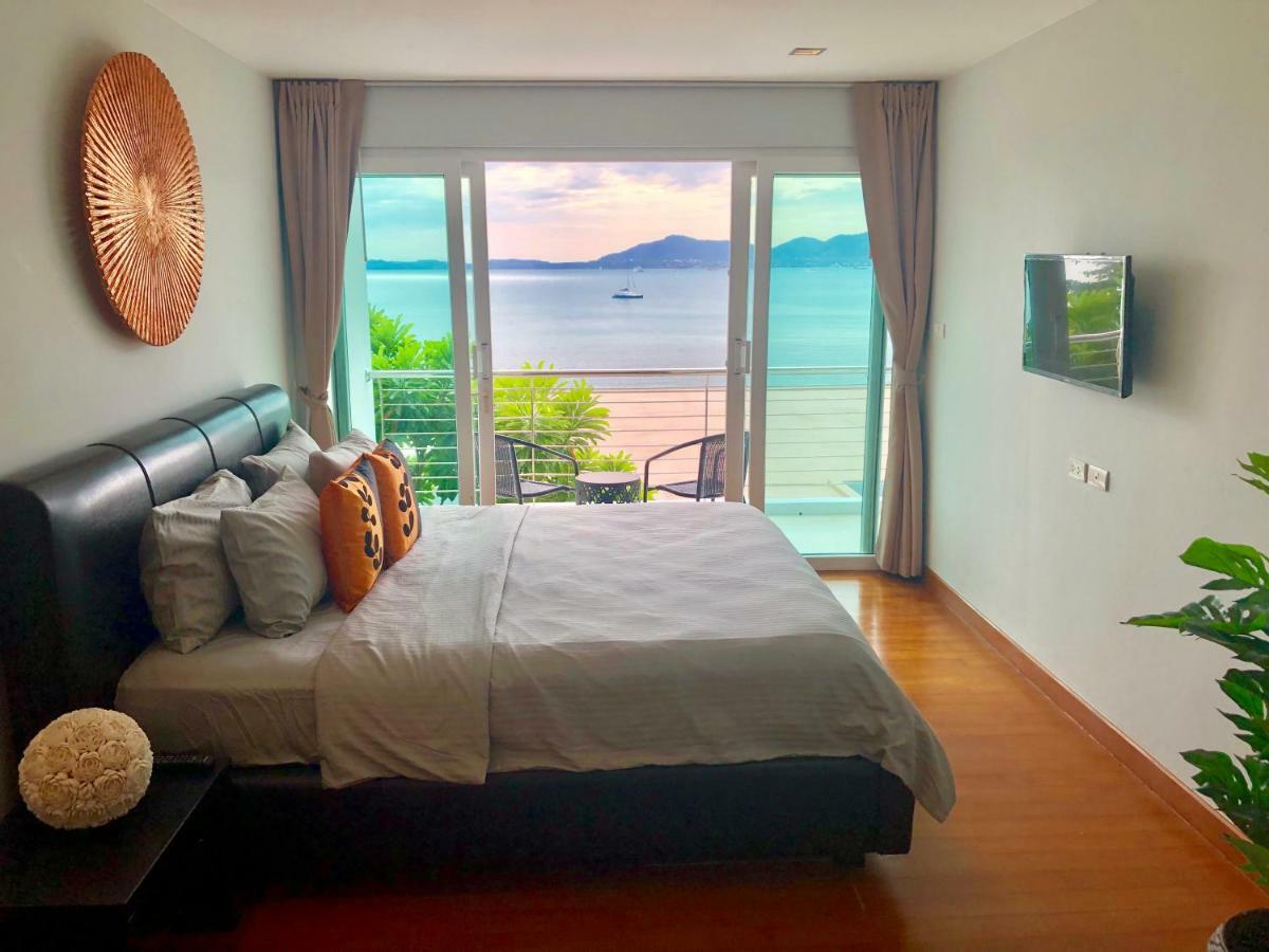 D-Lux 4 Bed Beachfront Apartment With Sea View Panwa-stranden Eksteriør billede